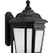 Progress Lighting Crawford Collection Black One-Light Medium Wall Lantern P6631-31MD - alternate 5
